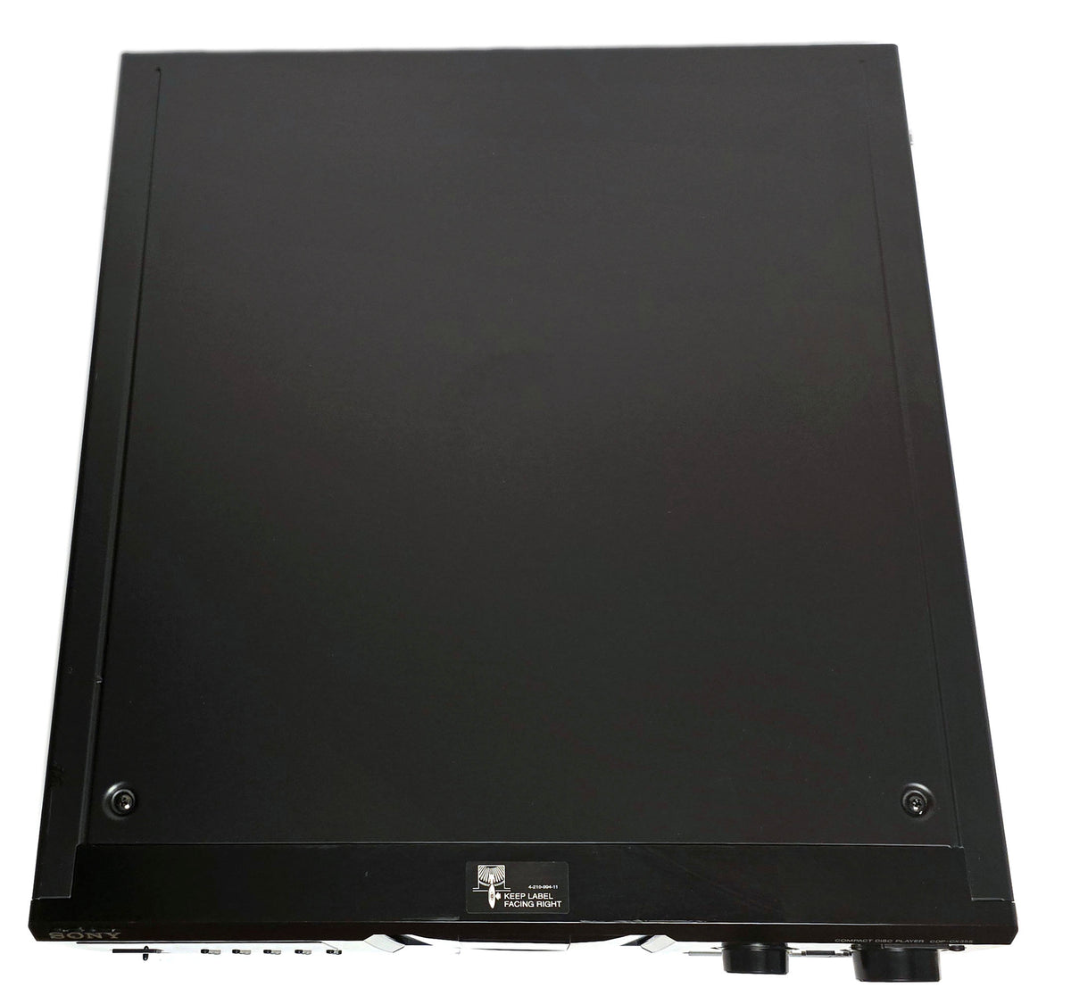 Sony CDP-CX355 MegaStorage 300 CD Changer - Rear