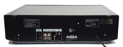 Sony CDP-CE525 5-Disc Carousel CD Changer - Rear