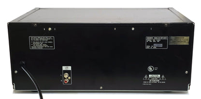 Sony CDP-CX571 MegaStorage 50+1 CD Changer - Rear