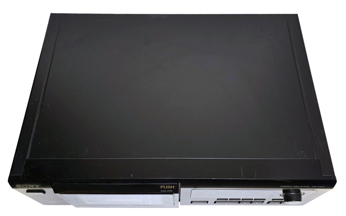 Sony CDP-CX571 MegaStorage 50+1 CD Changer - Top