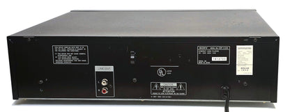 Sony CDP-C235 5-Disc Carousel CD Changer - Rear