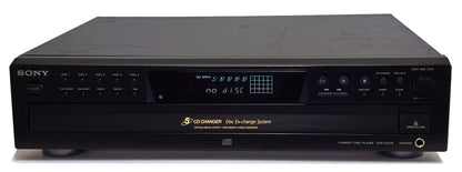 Sony CDP-CE375 5-Disc Carousel CD Changer - Front
