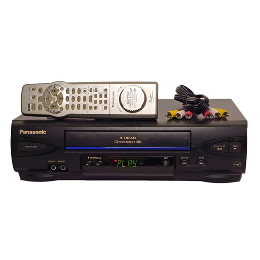 Panasonic PV-V4022-A Omnivision VCR, 4-Head Mono