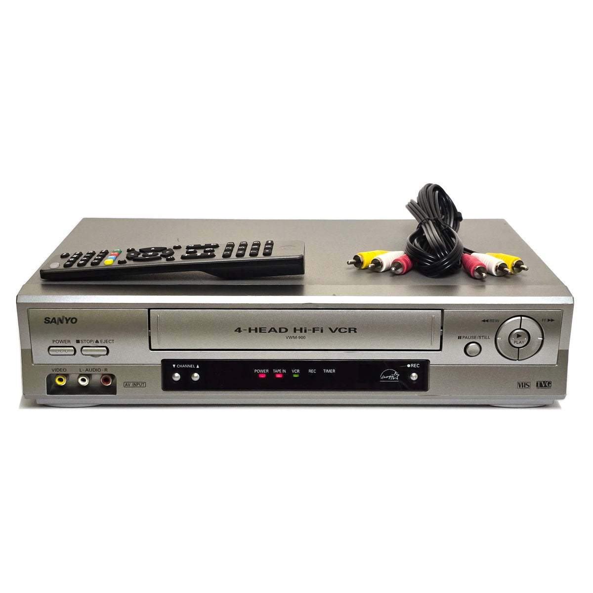 Sanyo VWM-900 VCR, 4-Head Hi-Fi Stereo