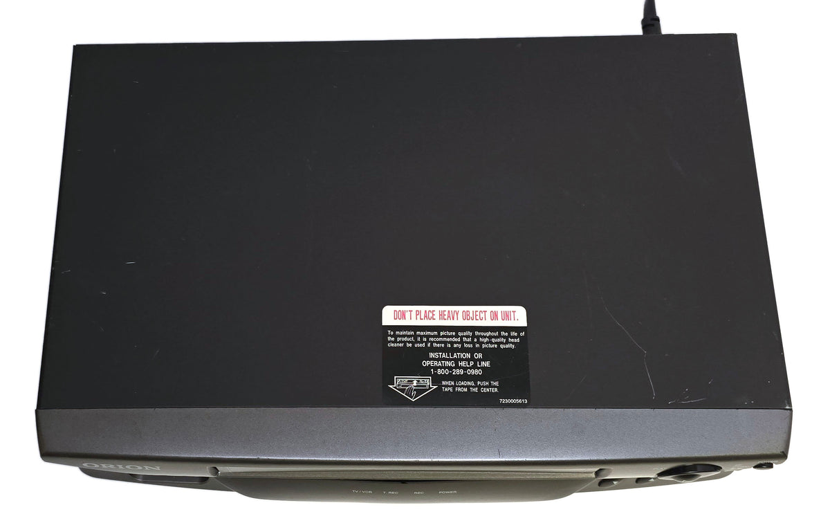 Orion VR0211A VCR, 2-Head Mono - Front