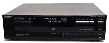 Sony CDP-C435 5-Disc Carousel CD Changer S/N 832573 - Front