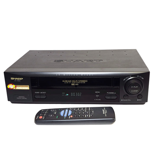 Sharp VC-H982U VCR, 4-Head Hi-Fi Stereo