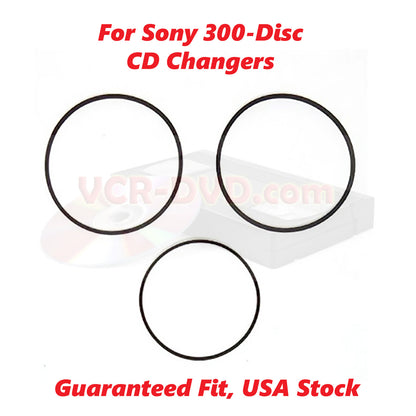 Replacement Belt Kit for Sony 300-Disc MegaStorage CD Changers