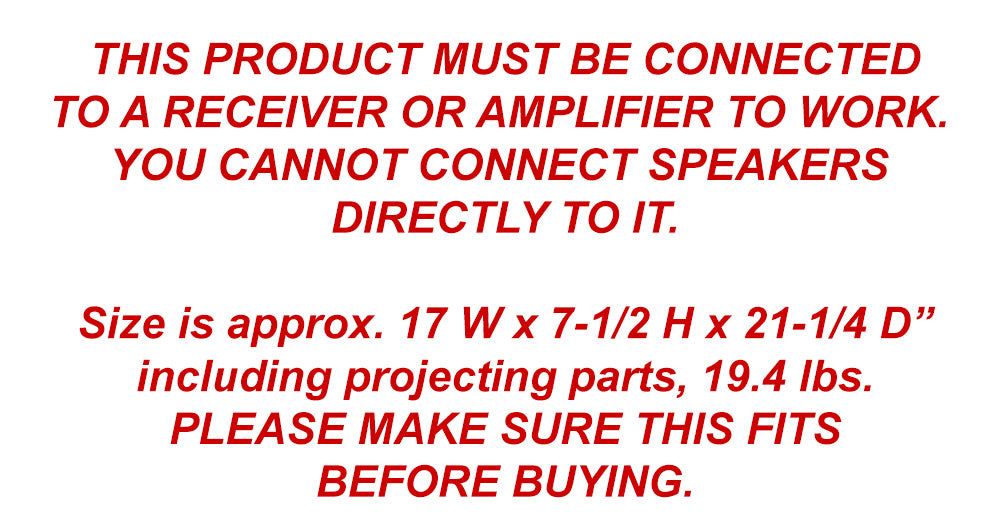 Sony 400 CD Changer Notice