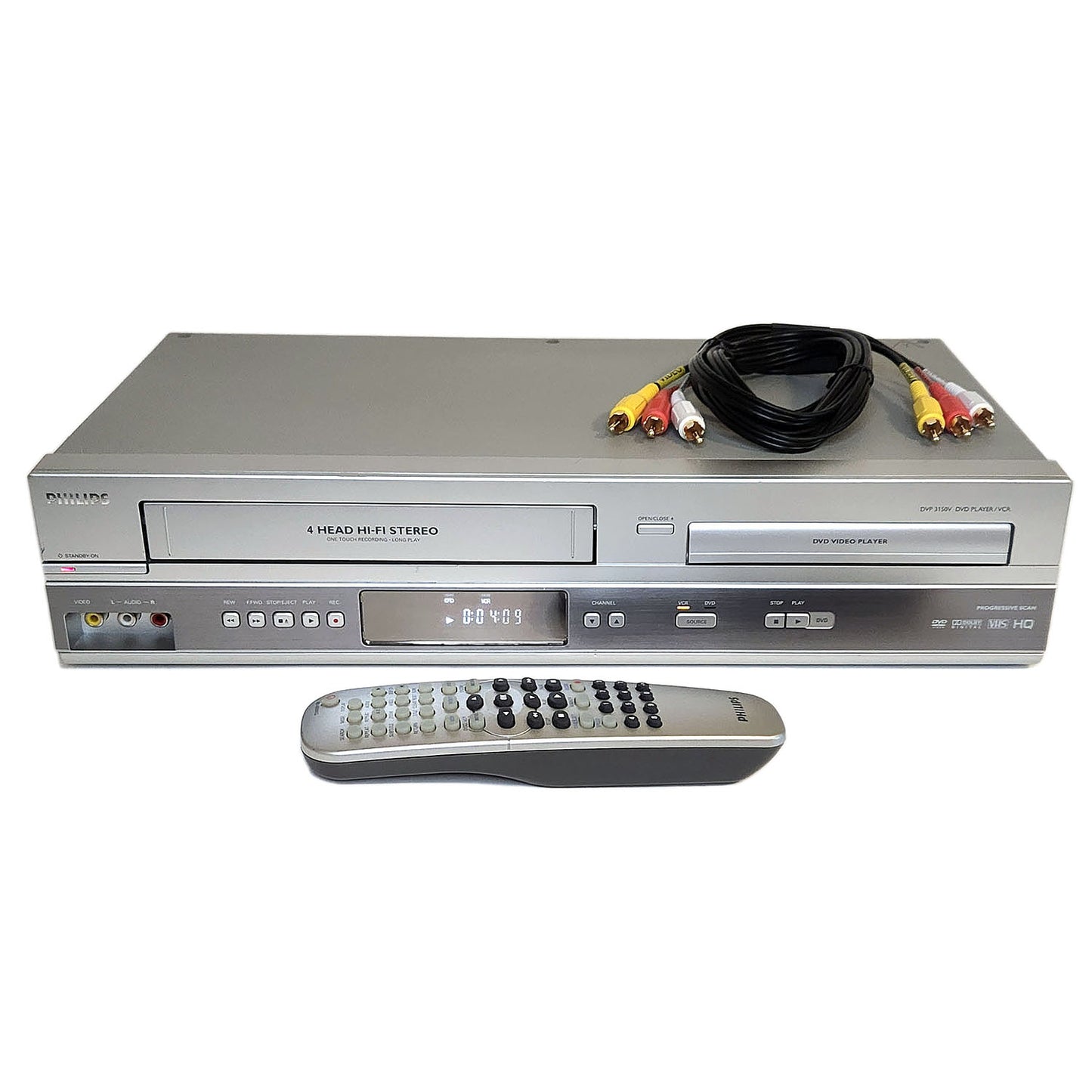 Philips DVP3150V VCR/DVD Player Combo