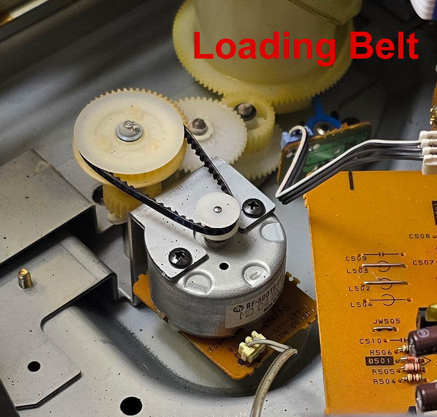 Replacement Belt Kit for Sony 200-Disc CD Changers, 4-982-867-01 - Loading Belt