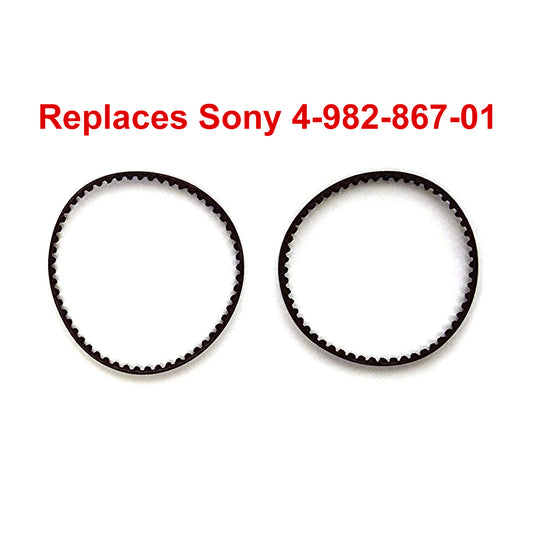 Replacement Belt Kit for Sony 200-Disc CD Changers, 4-982-867-01