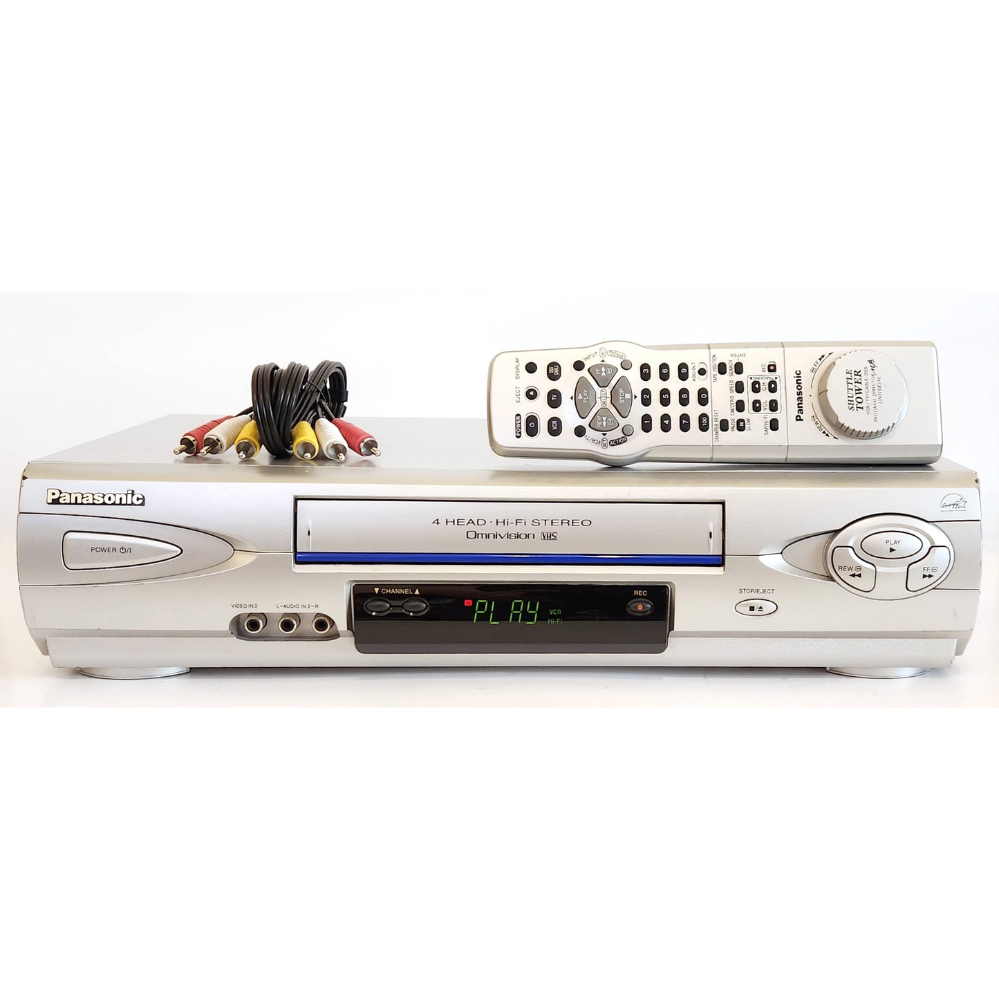 Panasonic PV-V4603S Omnivision VCR, 4-Head Hi-Fi Stereo