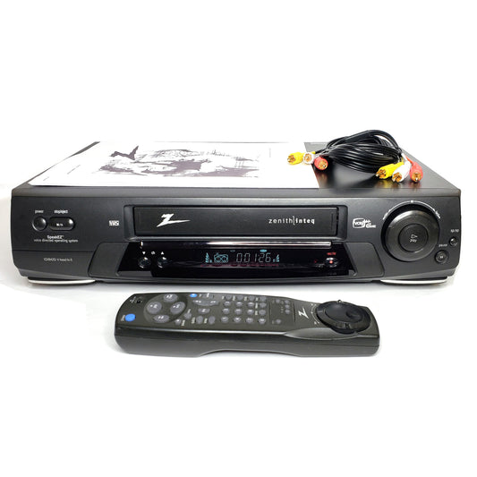 Zenith IQVB425 VCR, 4-Head Hi-Fi Stereo