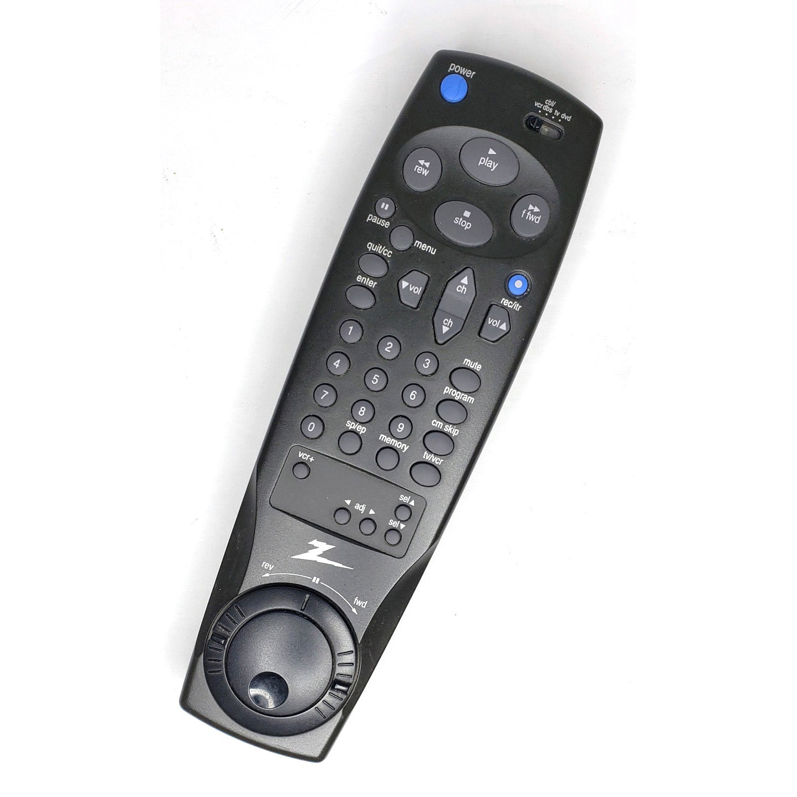 Zenith IQVB425 VCR, 4-Head Hi-Fi Stereo - Remote Control
