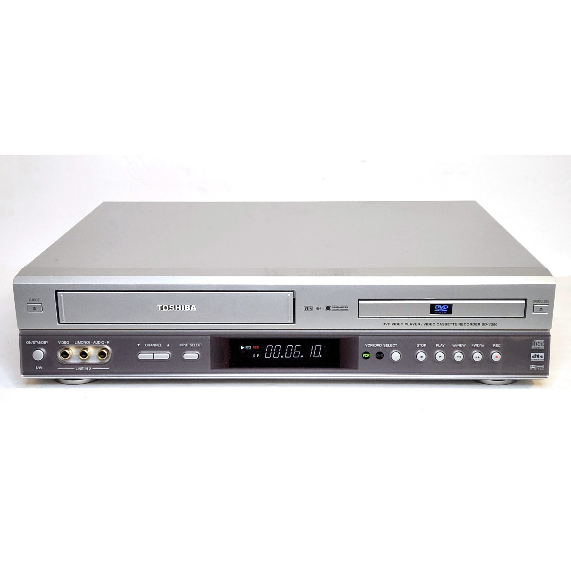Toshiba SD-V280UA VCR/DVD Player Combo - Front