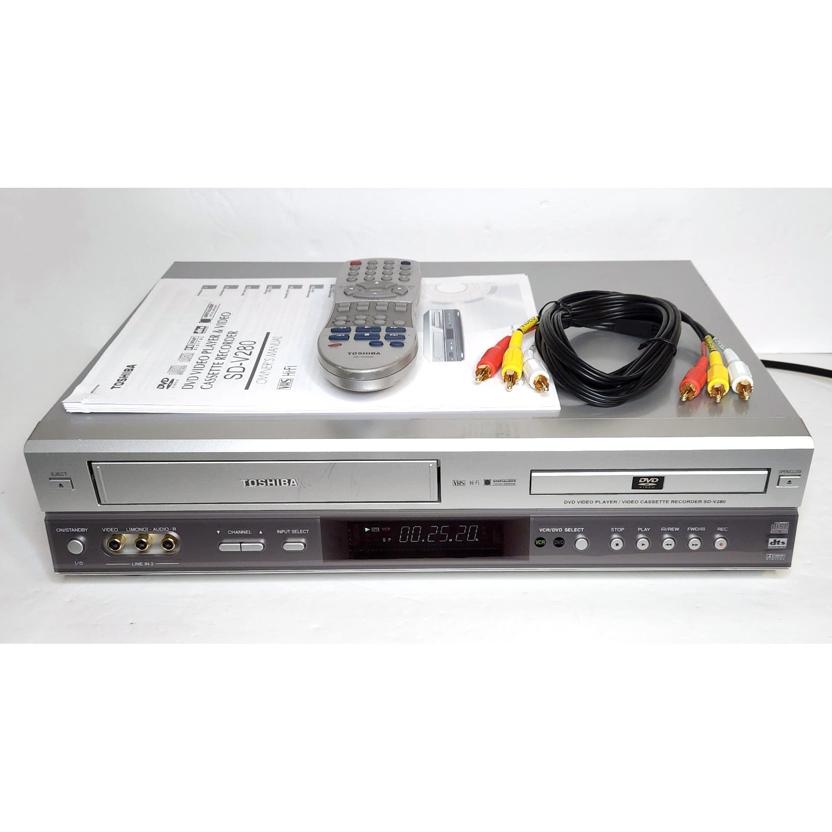 Toshiba SD-V280UA VCR/DVD Player Combo