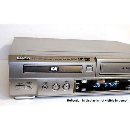 Sanyo DVW-5000 VCR/DVD Player Combo - Left Detail