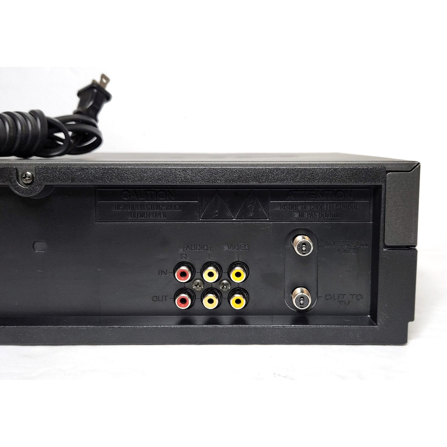 Hitachi VT-FX530A VCR - Connections