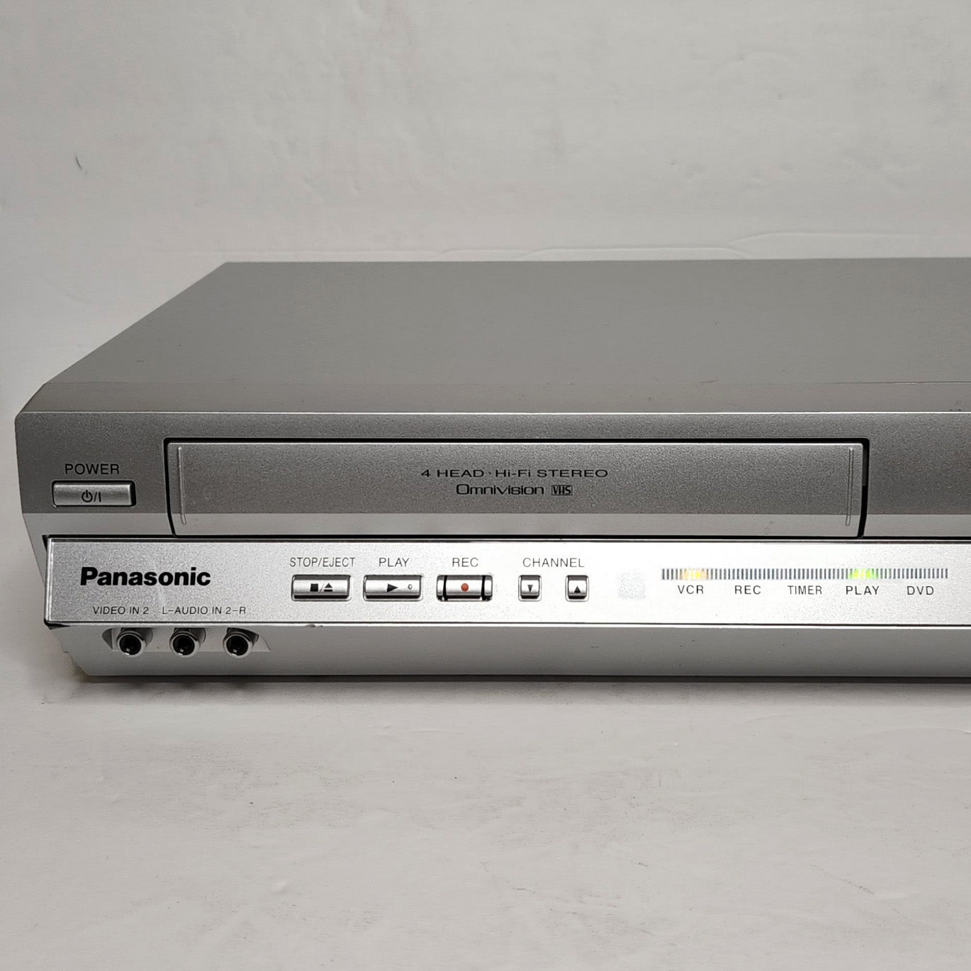 Panasonic PV-D4735S 4-Head Hi-Fi Stereo VCR/VHS/DVD Combo Player: TESTED hotsell / WORKS