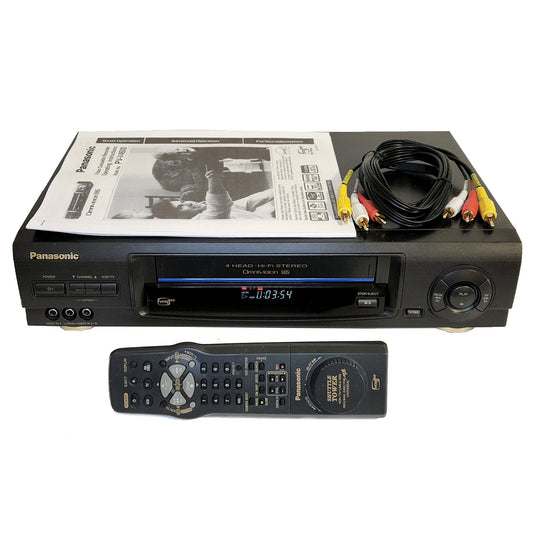 Panasonic PV-V4600 Omnivision VCR, 4-Head Hi-Fi Stereo