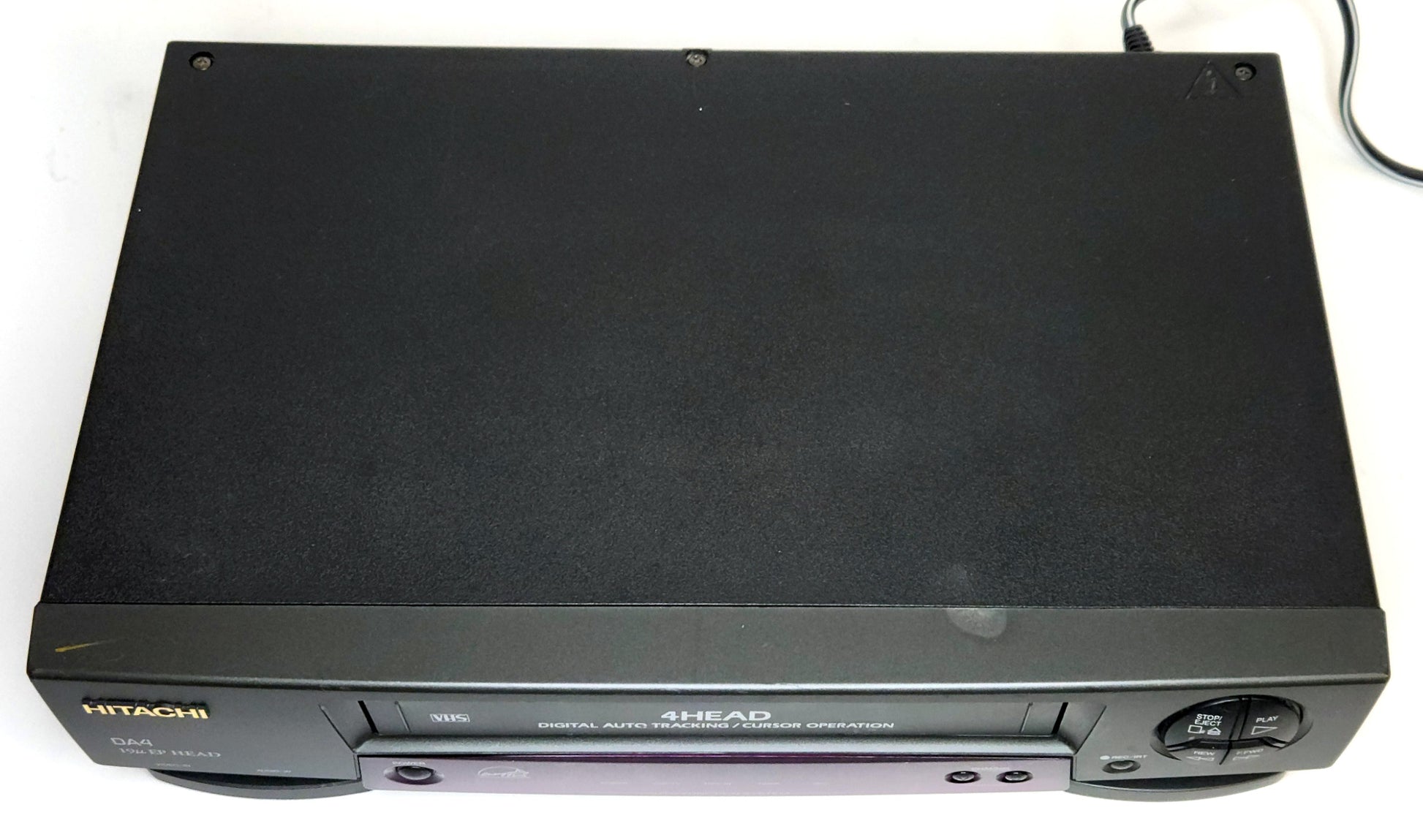 Hitachi VT-MX4410A VCR, 4-Head Mono - Top