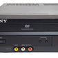 Sony SLV-D380P VCR/DVD Player Combo - Left