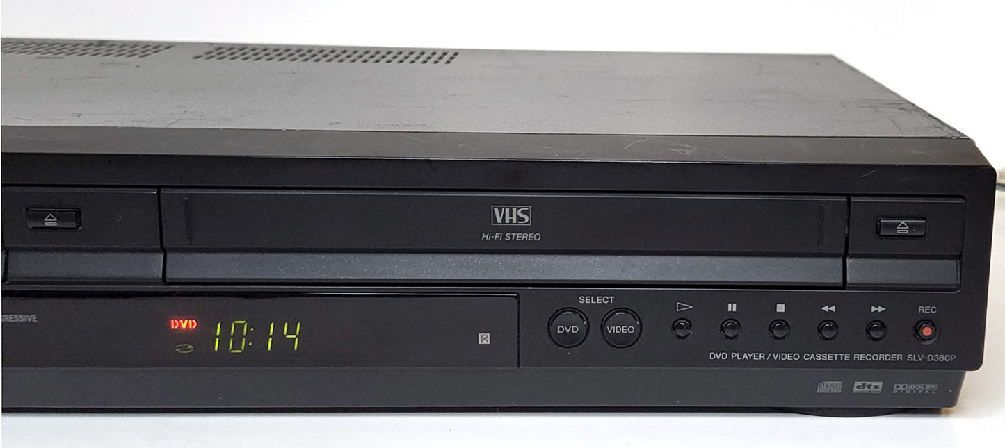 Sony SLV-D380P VCR/DVD Player Combo - Right