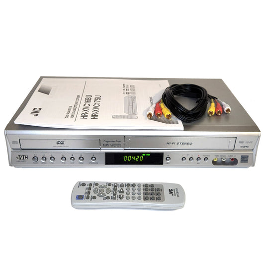 JVC HR-XVC17SU VCR/DVD Player Combo