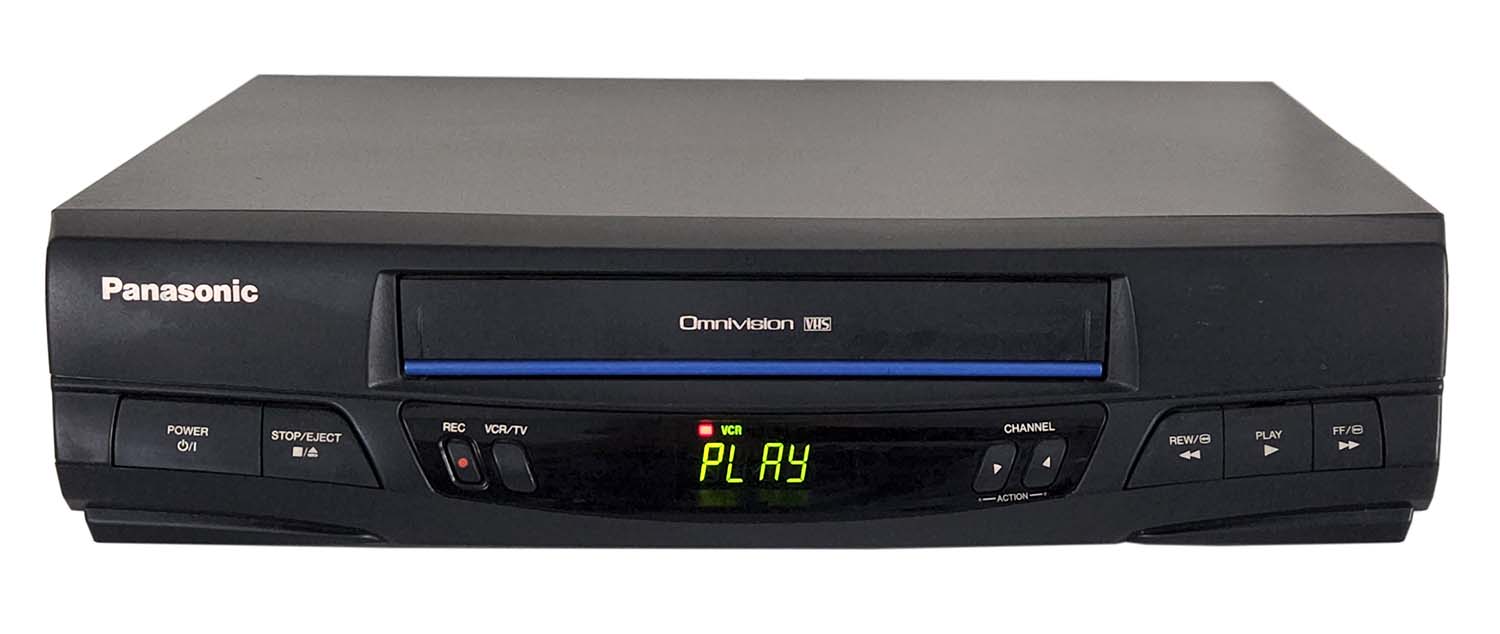 Panasonic PVQ-V200 Omnivision VCR VHS Player- Front