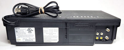 Philips Magnavox VRA431AT VCR, 4-Head Mono - Back