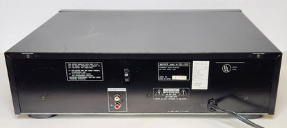 Sony CDP-C225 5-Disc Carousel CD Changer - Rear