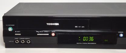 Toshiba SD-V295KU VCR/DVD Player Combo - Left