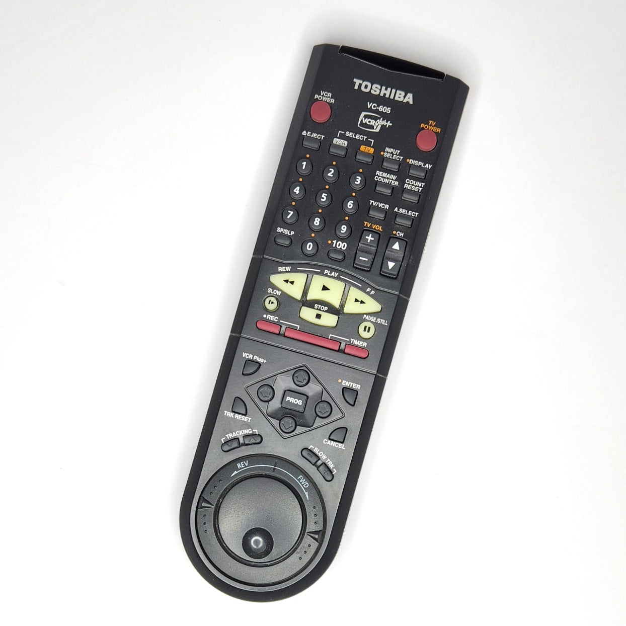 Toshiba W-605 VCR, 4-Head Hi-Fi Stereo - Remote Control