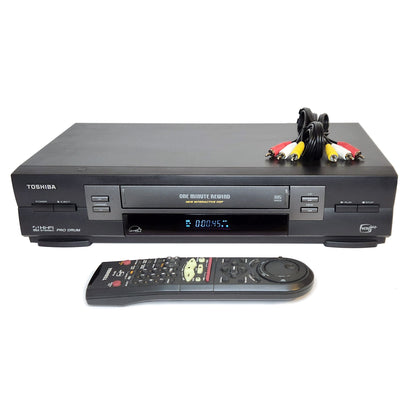 Toshiba W-605 VCR, 4-Head Hi-Fi Stereo