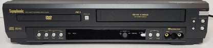 Symphonic WF803 VCR/DVD Player Combo - Front