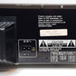 Technics SL-PD647 5-Disc Carousel CD Changer - Label