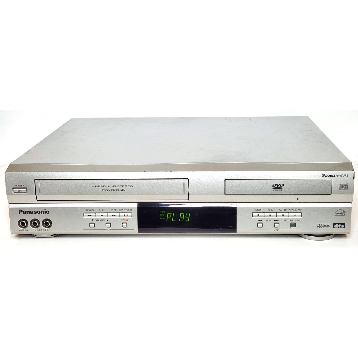 Panasonic PV-D4733S Omnivision VCR/DVD Player Combo