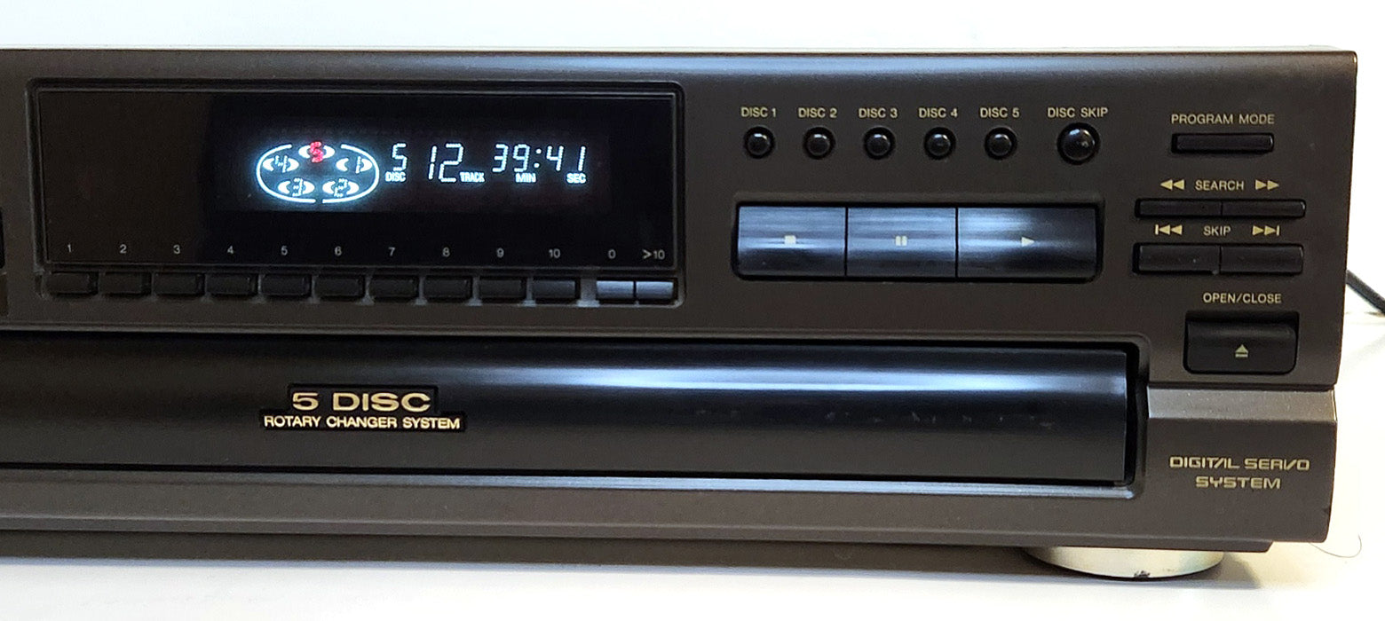 TECHNICS deals SL-PD687 5-Disc CD Changer