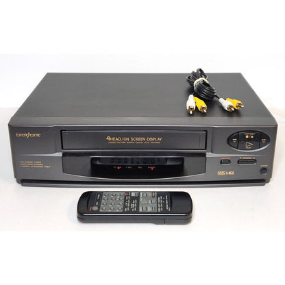 Broksonic VHSA-6741CTTC VCR, 4-Head Mono