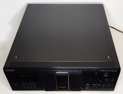 Sony CDP-CX225 MegaStorage 200 CD Changer - Top