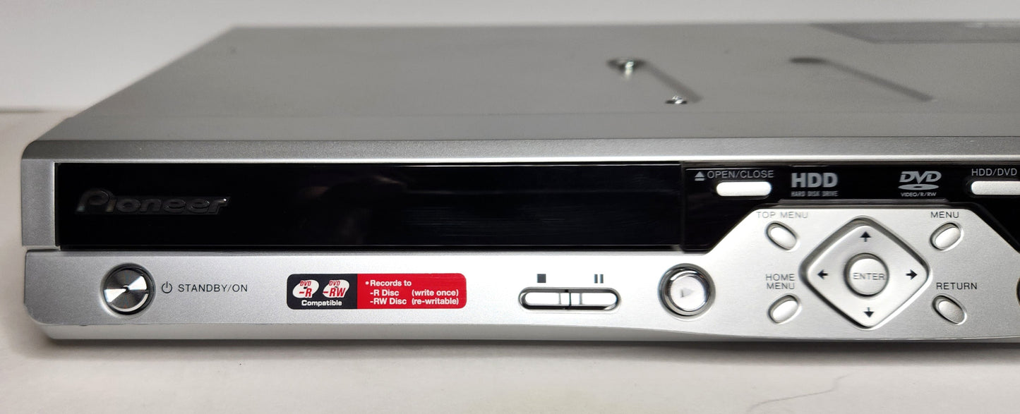 Pioneer DVR-633H-S DVD/HDD Hard Disk Recorder - Left