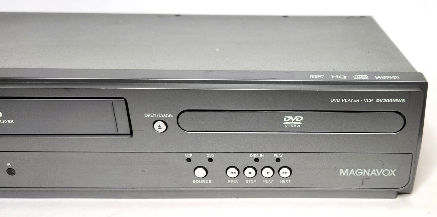 Magnavox DV200MW8 VCP/DVD Player Combo - Right