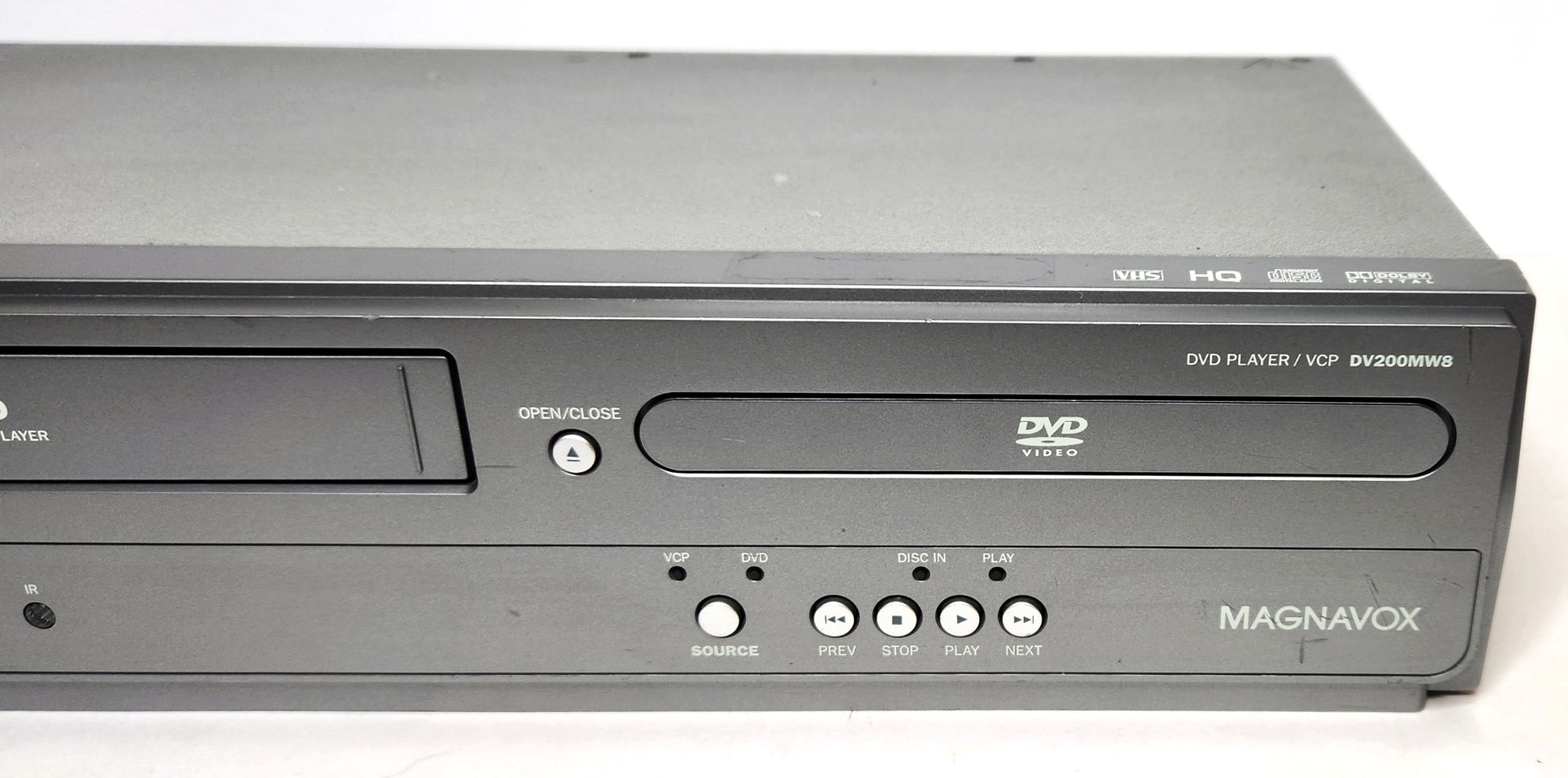 MAGNAVOX DV200MW8 DVD/VHS Combo Reproductor (renovado)