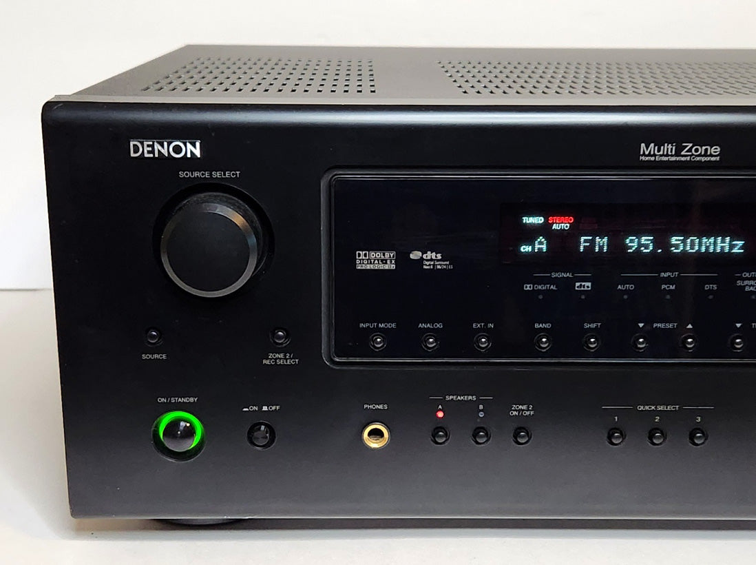 Denon AVR-588 7.1-CH Home Theater AV Receiver - Left