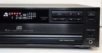 Sony CDP-C215 5-Disc Carousel CD Changer - Right