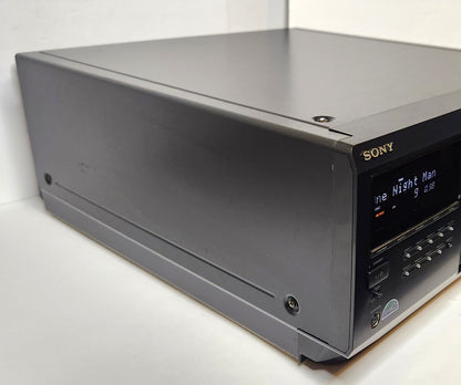 Sony CDP-CX400 MegaStorage 400 CD Changer - Left Side