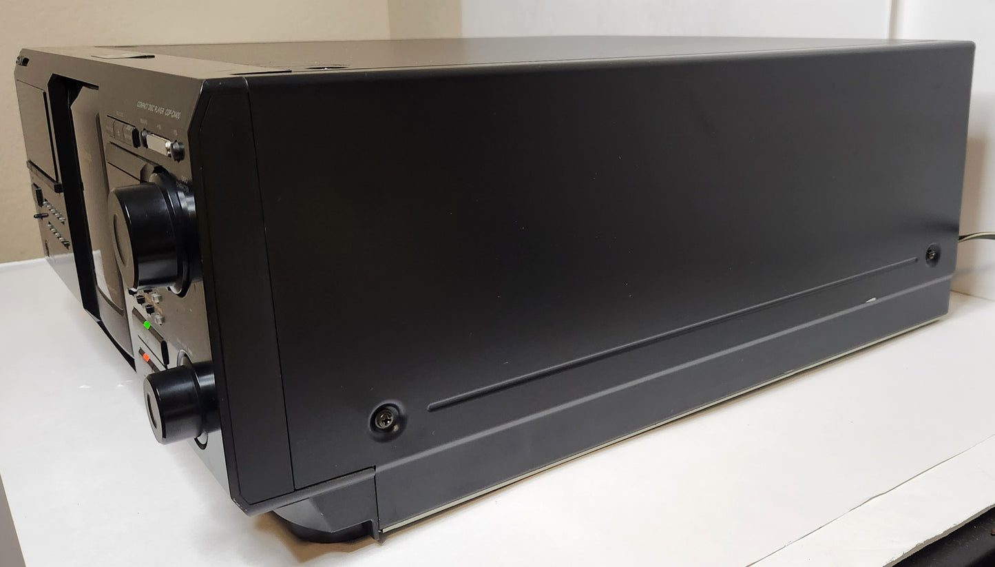 Sony CDP-CX400 MegaStorage 400 CD Changer - Right Side