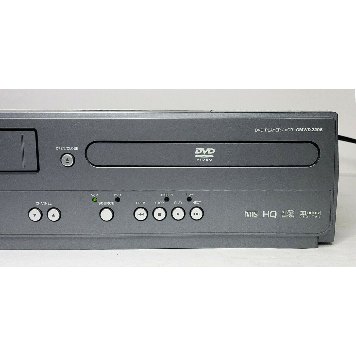 Magnavox CMWD2206 VCR/DVD Player Combo - Right Detail