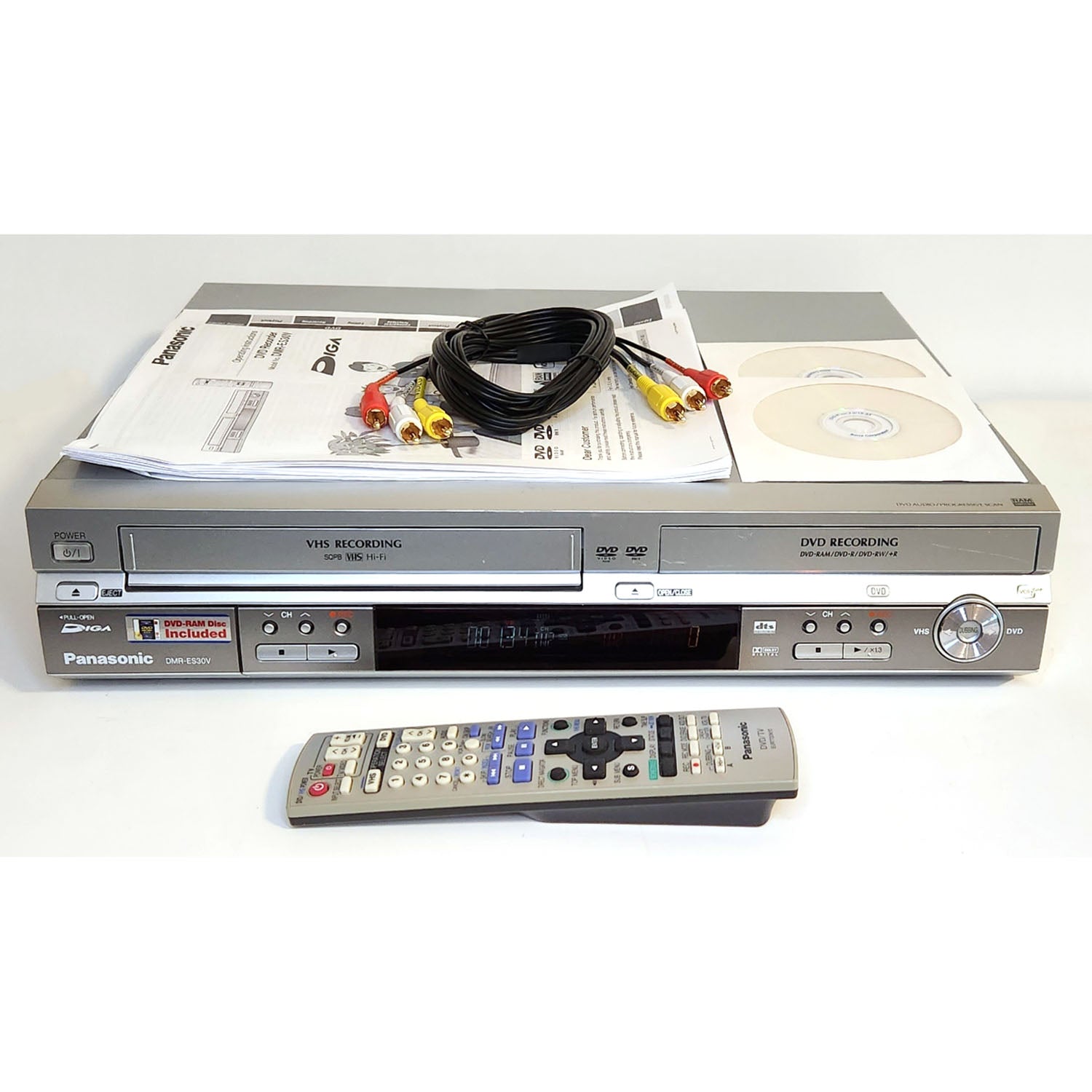 Panasonic DMR-ES30V VCR/DVD Recorder Combo